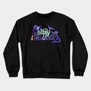 Happy Halloween design Crewneck Sweatshirt